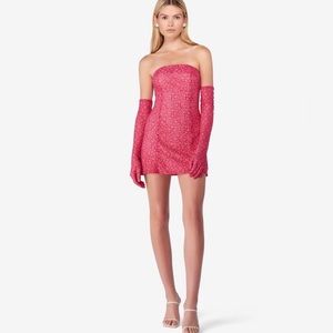 Miscreants Cupid Dress with Gloves